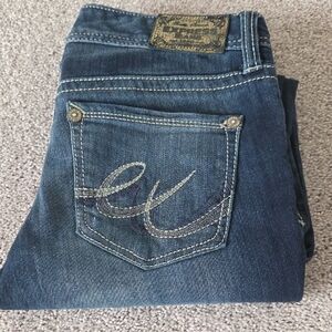 Express Women's Skinny Blue Jeans Size 6